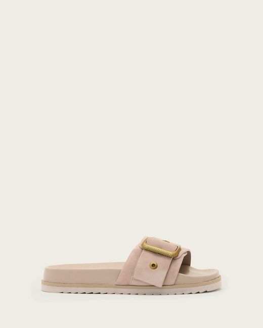 AllSaints Natural Ellie Western Sandals