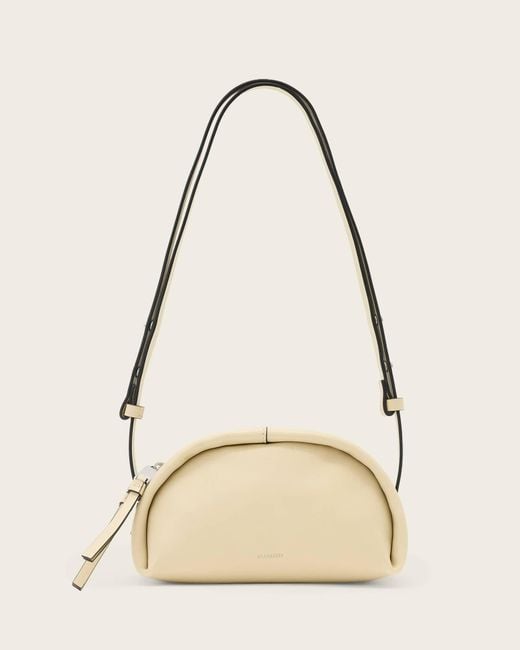 AllSaints Natural Allsaints Rosalie Arc Crossbody Bag