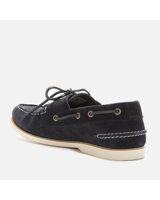 tommy hilfiger suede boat shoes