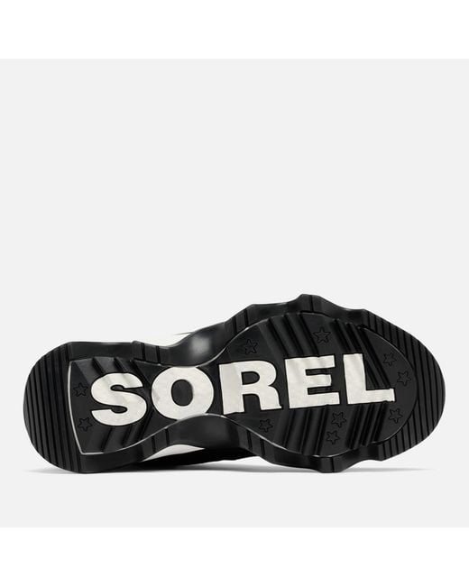 Sorel Black Kinetic Impact Conquest Plus Suede Boots