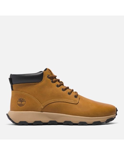 Timberland Brown Chukka Windsor Park Suede Boots for men