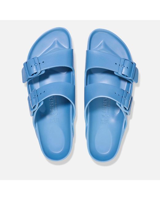 Birkenstock Blue Arizona Rubber Sandals for men