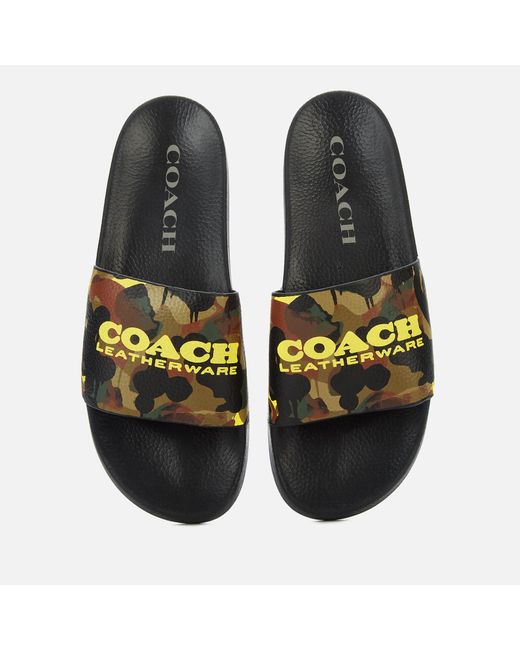 coach slide sandals