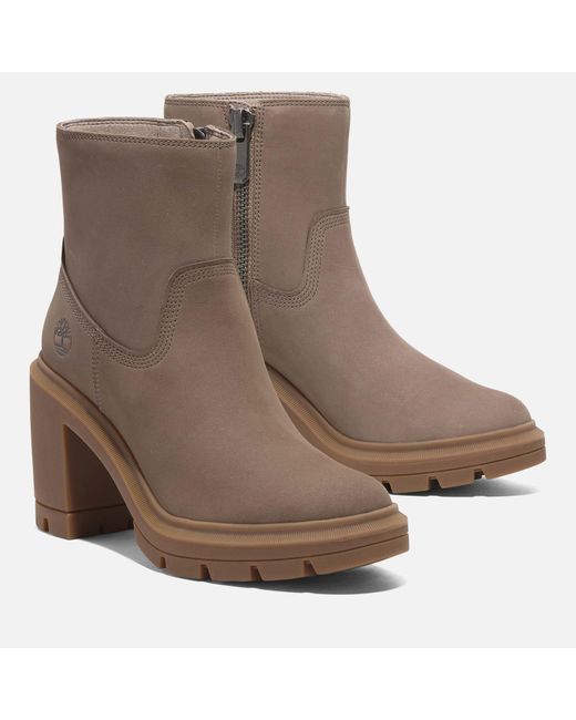 Timberland Brown Allington Heights Nubuck Boots