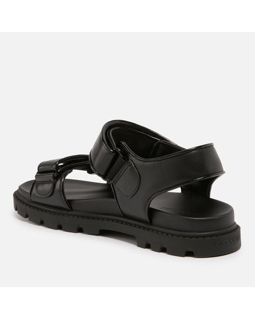 COACH Black 'brynn' Sandals,