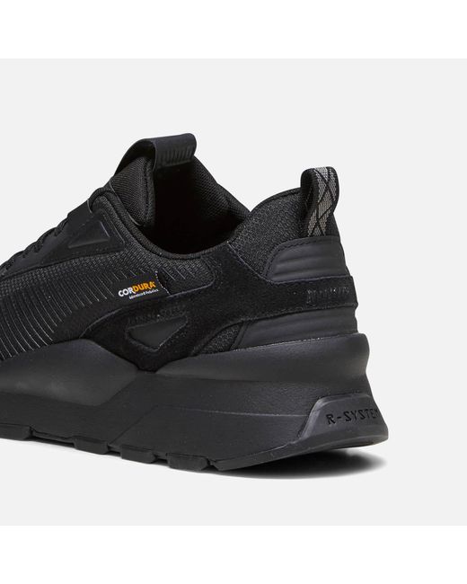 PUMA Black Rs 3.0 Cordura Mesh Trainers for men