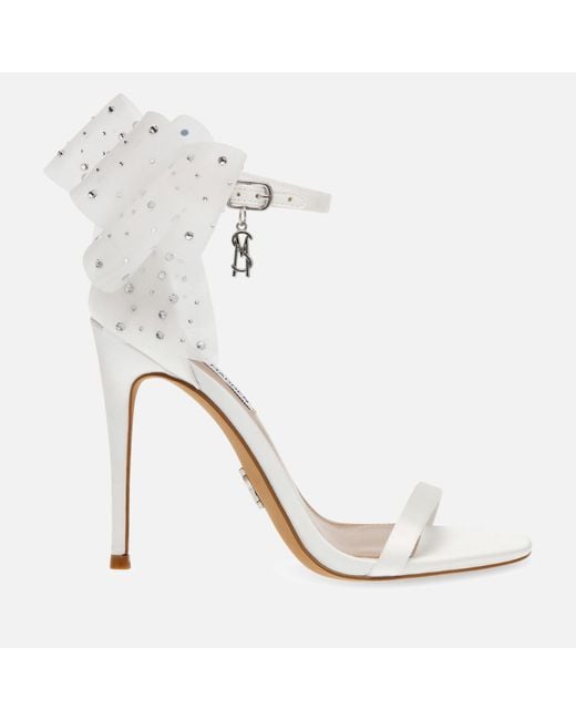 Steve Madden White Nikole High Heels