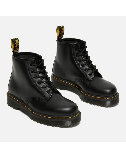 Dr. Martens Black 101 Bex Smooth Leather Boots