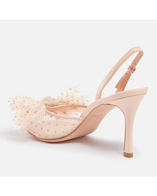Kate Spade Pink Bridal Sparkle Heeled Sandals