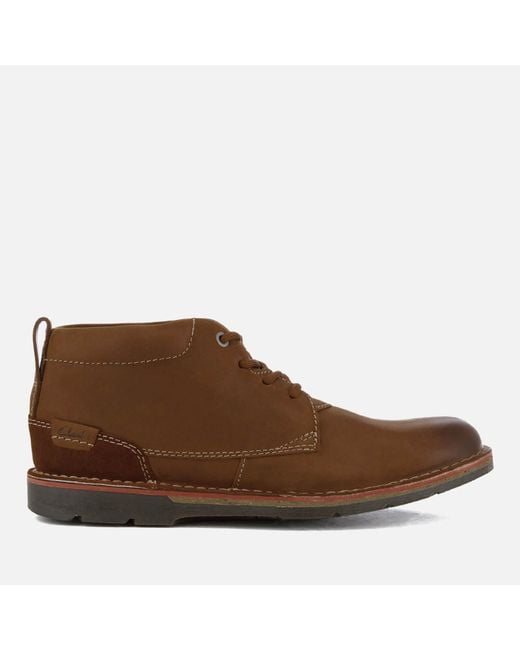clarks nubuck boots
