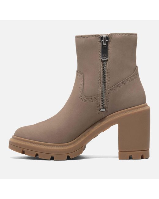 Timberland Brown Allington Heights Nubuck Boots