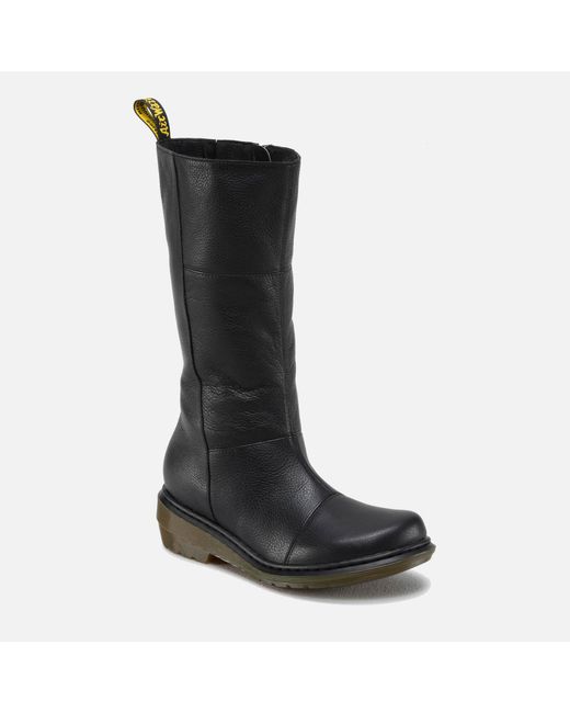 Dr. Martens Charla Broadway High Boots in Black | Lyst Canada
