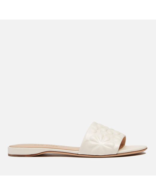 Kate Spade Emmie Leather Slide Sandals | Lyst Canada