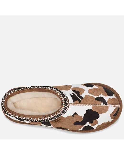 ugg slippers cow print
