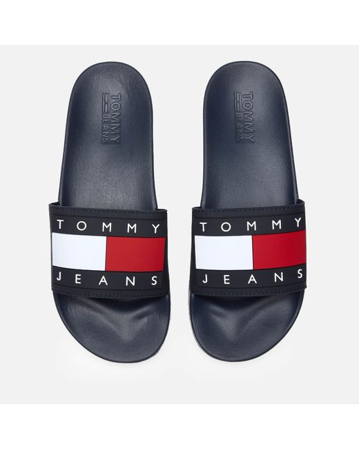 Mens Tommy Hilfiger Sliders Italy, SAVE 52% - aveclumiere.com