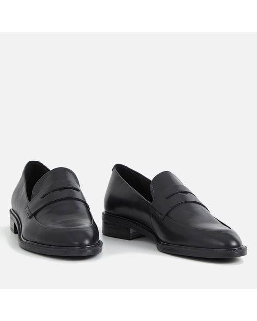 Vagabond Black Frances Leather Loafers