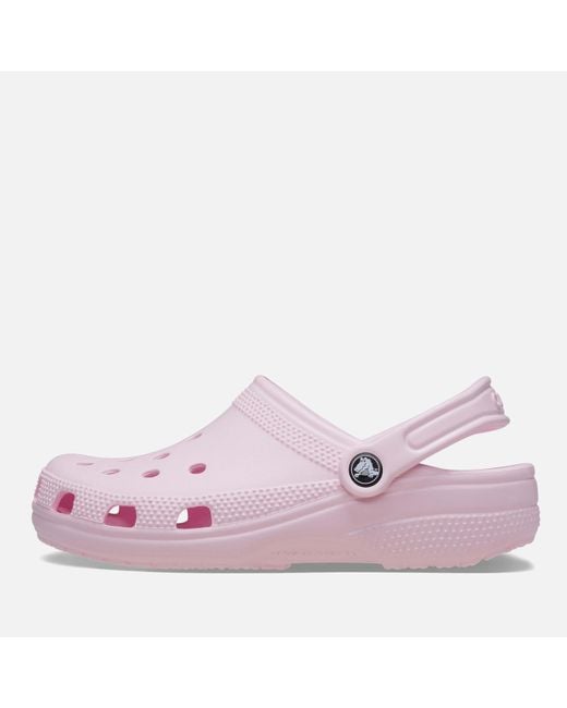 CROCSTM Pink Classic Croslitetm Clogs