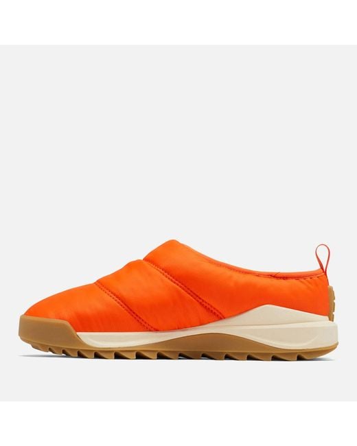 Sorel Orange Ona Rmx Puffy Shell Slip-on Shoes