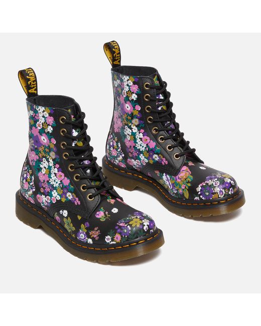 Dr. Martens Blue 1460 Pascal Leather 8-eye Boots