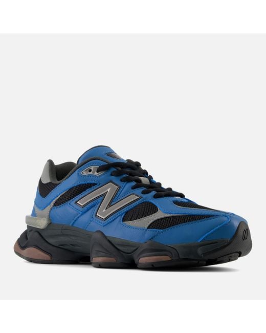 New Balance Blue 9060 Leather Trainers for men