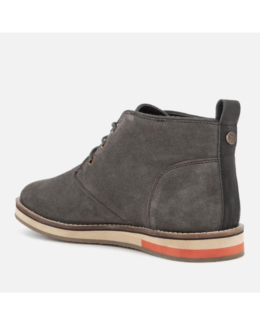 Superdry Chester Chukka Boots in Grey for Men | Lyst Australia