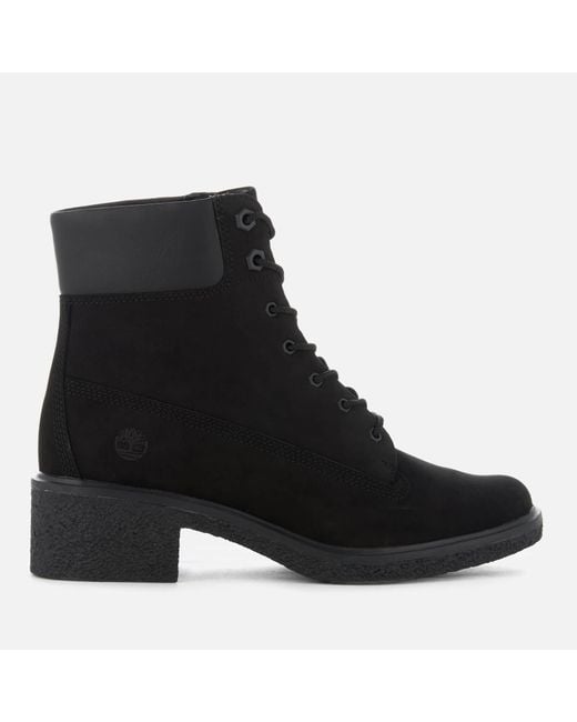 Timberland Women's Brinda 6 Inch Lace Up Heeled Boots in Black | Lyst  Australia