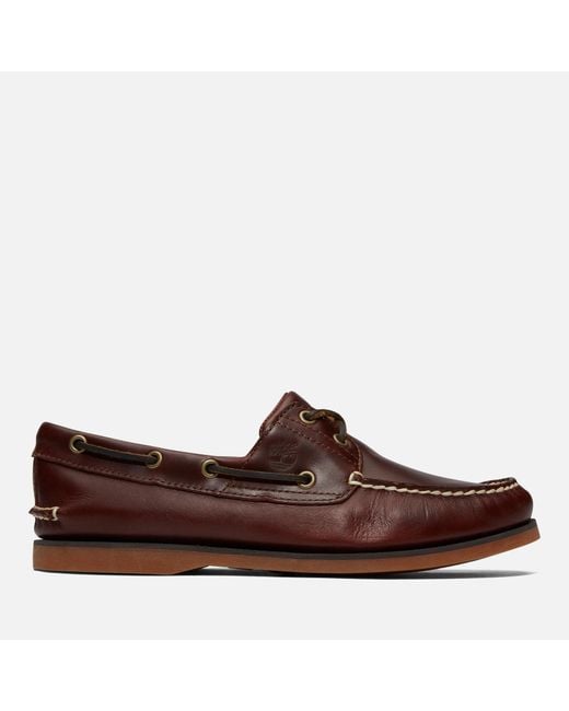 Timberland Brown Classic 2-eye Boat Shoes for men