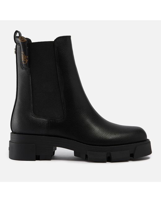 Guess Black Madla Leather Chelsea Boots