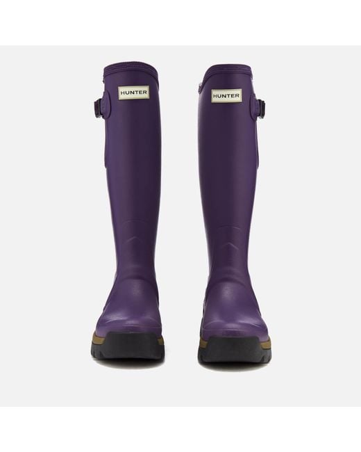 HUNTER Women s Balmoral Side Adjustable 3mm Neoprene Wellies in