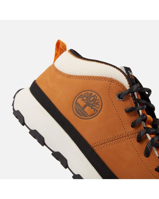Timberland Brown Euro Sprint Nubuck Hiker Boots for men