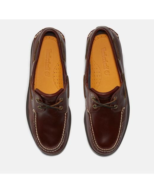 Timberland Brown Classic 2-eye Boat Shoes for men