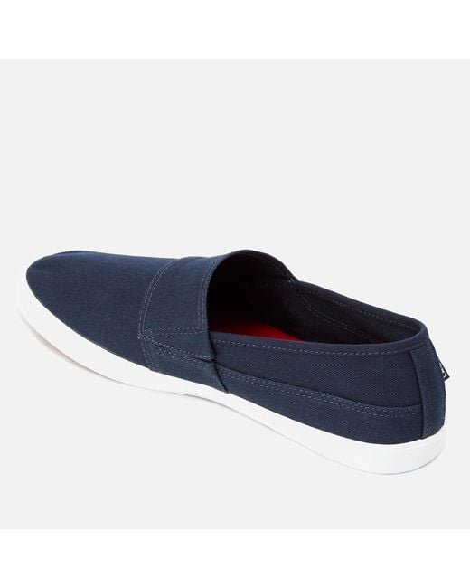 Lacoste men's sale marice canvas loafer