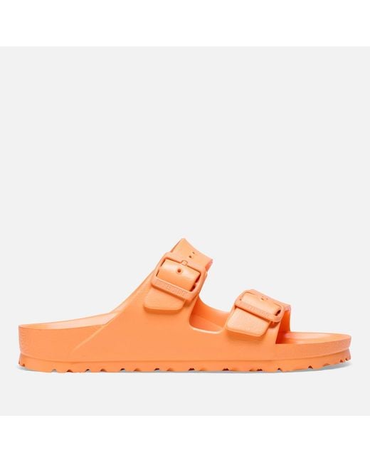 Birkenstock Orange Arizona Slim Fit Eva Double Strap Sandals