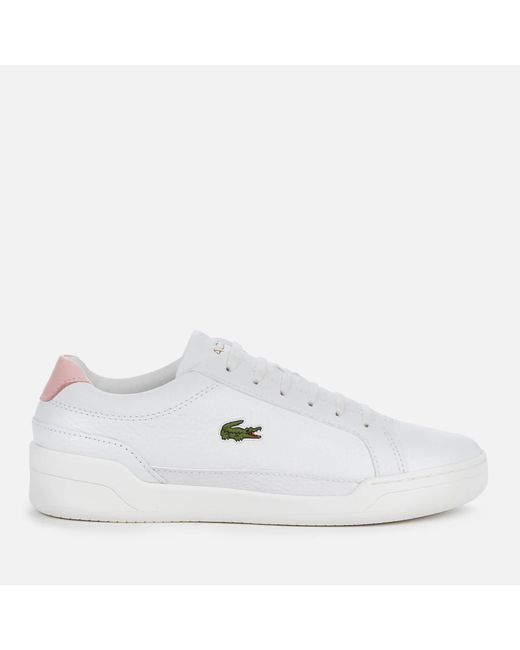 lacoste challenge leather trainer