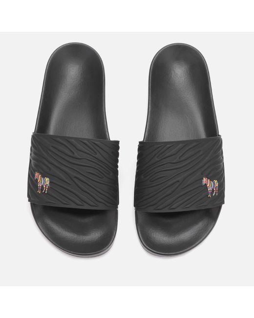 PS by Paul Smith Summit Slides Black for Men - Save 54% | Lyst
