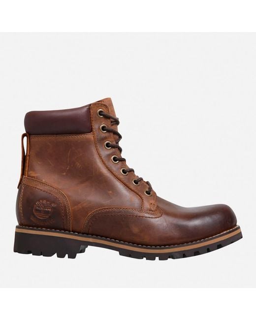 Timberland Brown Earthkeepers Rugged Waterproof Boots for men