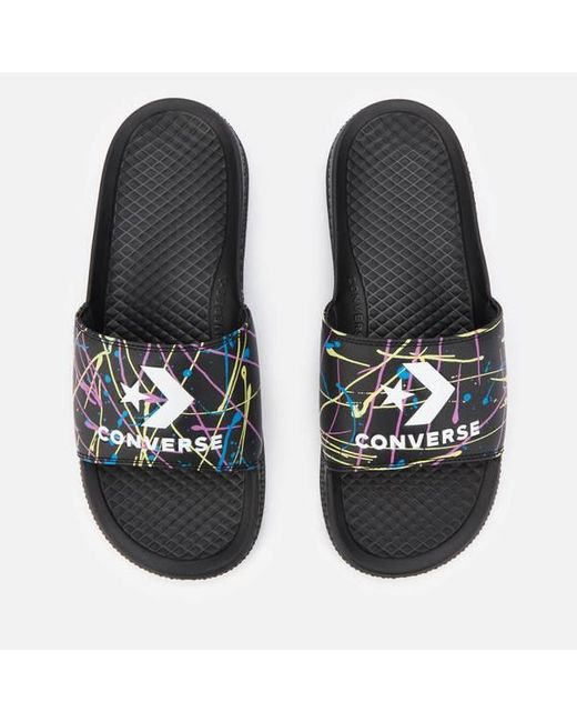 Converse All Star Splatter Print Slide 