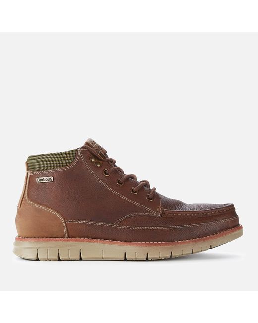 barbour victory leather chukka boots