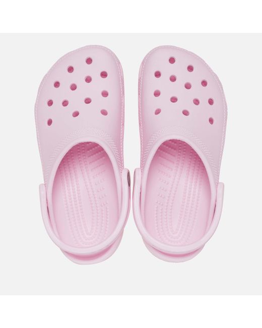 CROCSTM Pink Classic Croslitetm Clogs