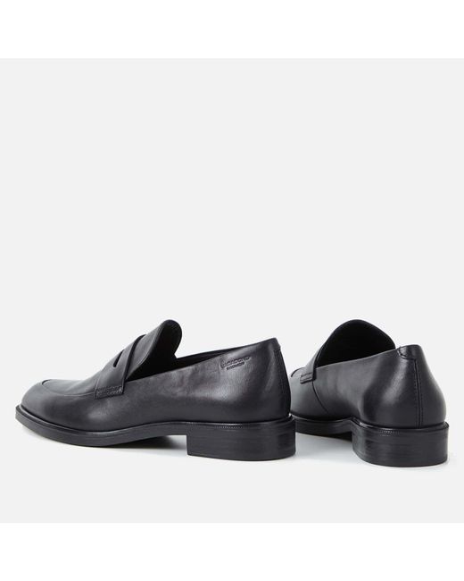 Vagabond Black Frances Leather Loafers