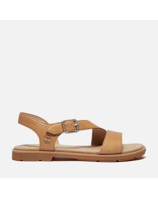 Timberland Brown Calista Bay Leather Sandals