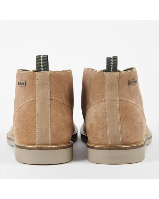 Barbour Terris Suede Desert Boots in 