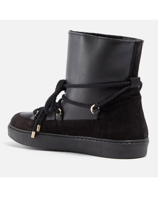Alohas Black Borealis Leather Snow Boots
