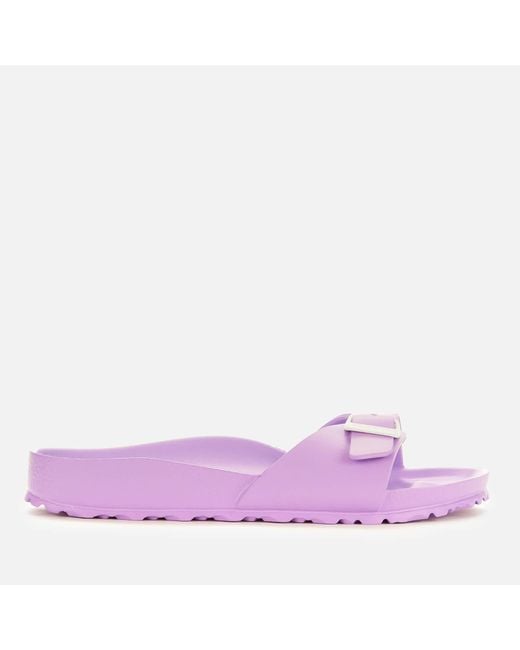 Birkenstock Purple Madrid Eva Single Strap Sandals