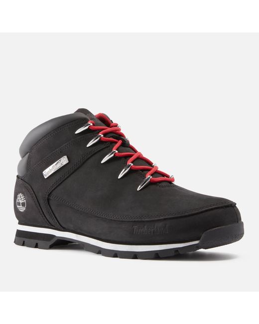 Timberland Euro Sprint Hiker in Black for Men | Lyst