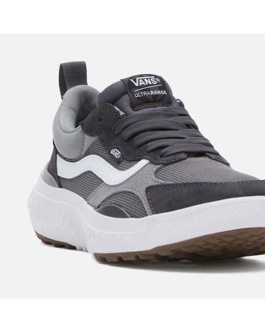 Vans Gray Unisex Ultrarange Neo Vr3 Suede And Mesh Trainers