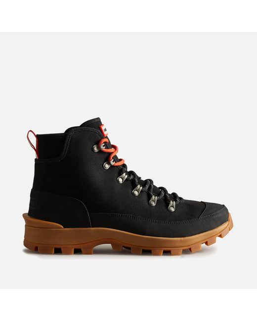 canvas commando boots