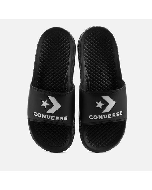 Converse Black All Star Slide Sandals