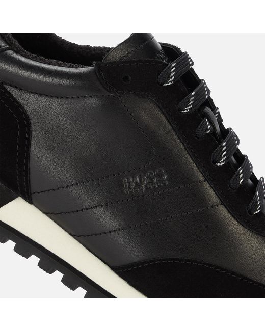 boss running style trainers