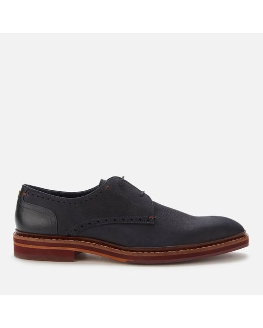 Ted Baker Blue Eizzg Derby Shoes for men